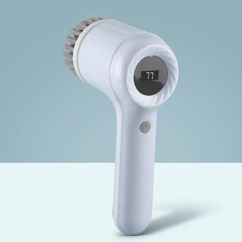 Wireless Handheld Electric Cleaning Brush For Dishes Pots Pans