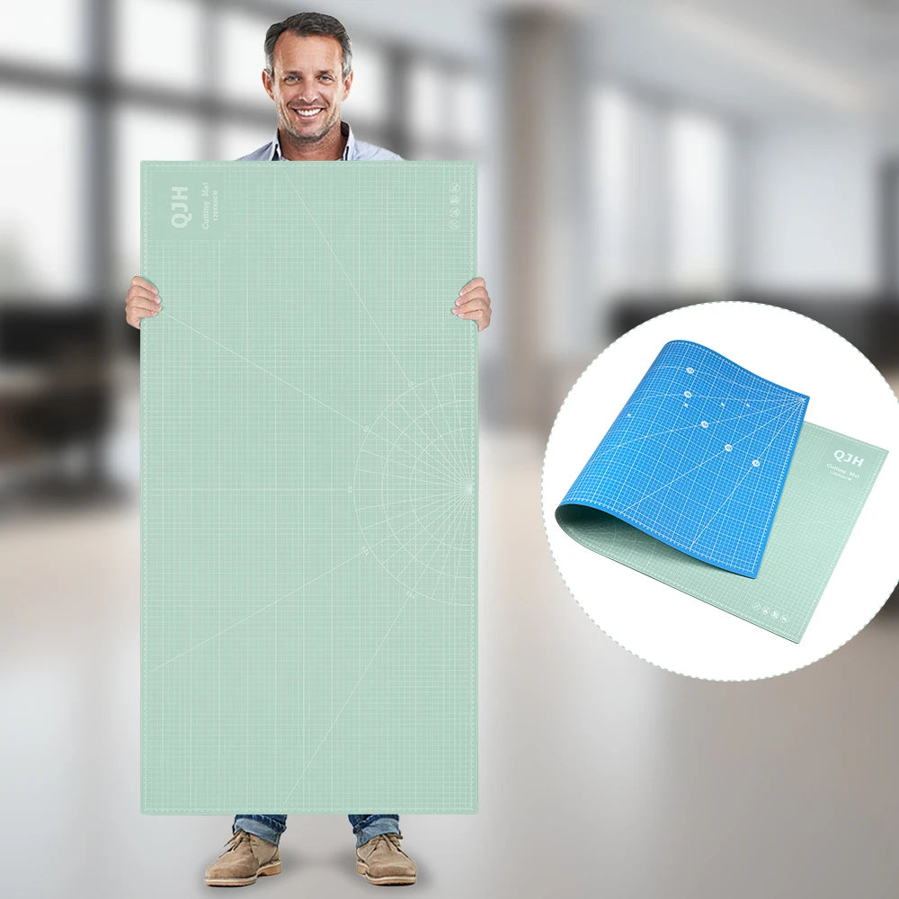 QJH PVC Cutting Mat Double Sided Precision for Engraving Crafts