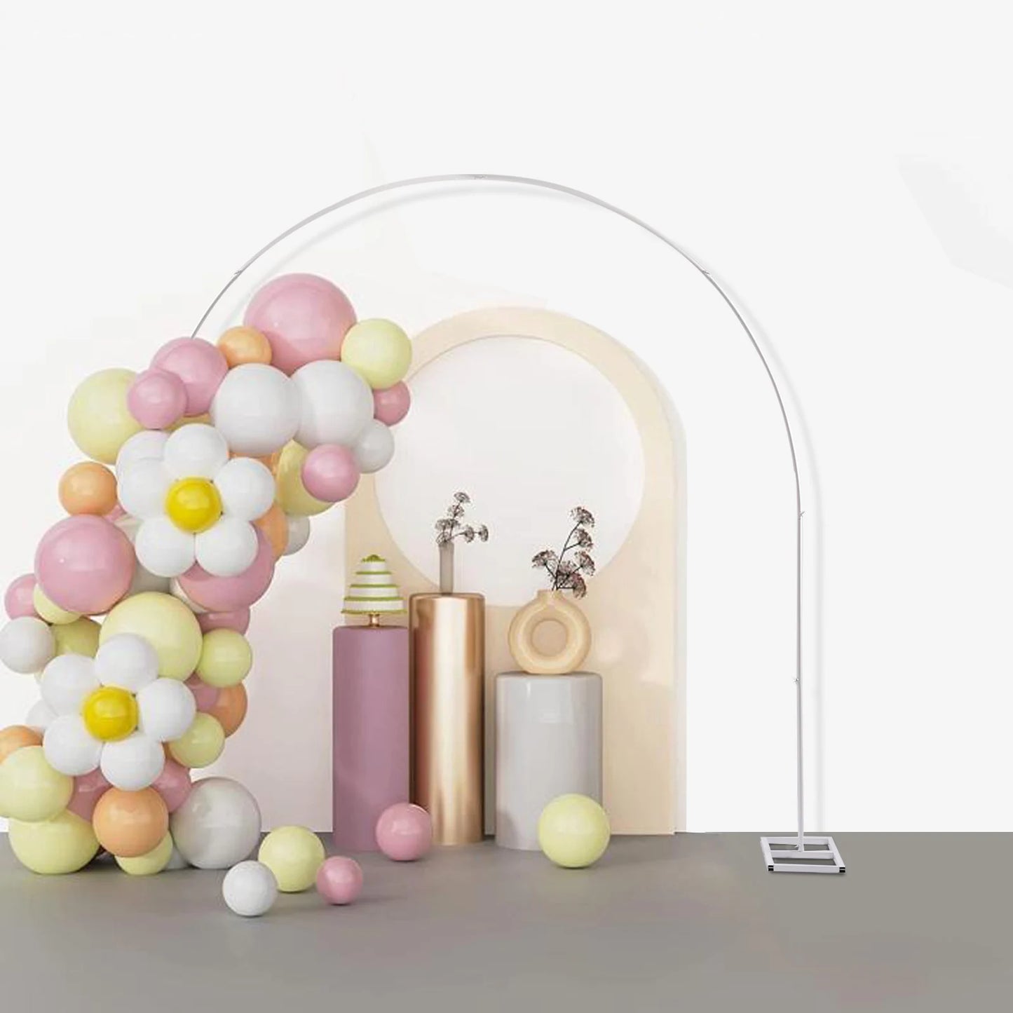 Sichuan Electronic Metal Wedding Arch Stand Backdrop
