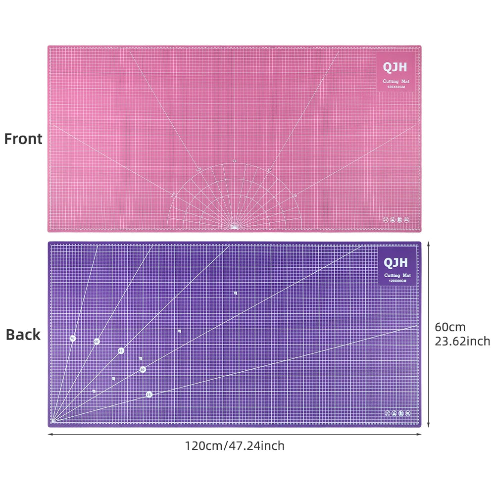 QJH PVC Cutting Mat Double Sided Precision for Engraving Crafts