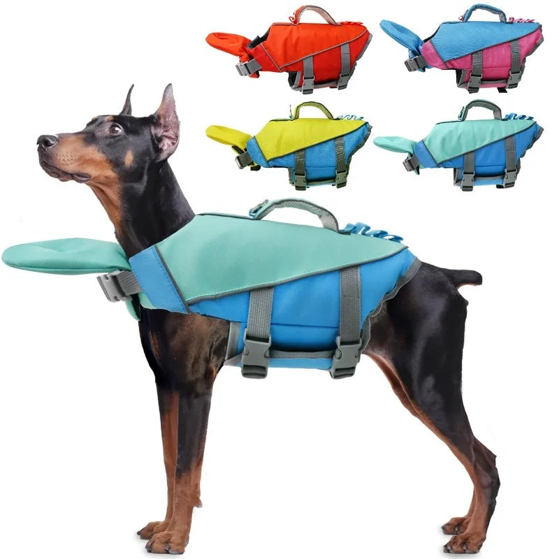 Dog Summer Swimming Life Vest Safety Jacket For Pool Surfing