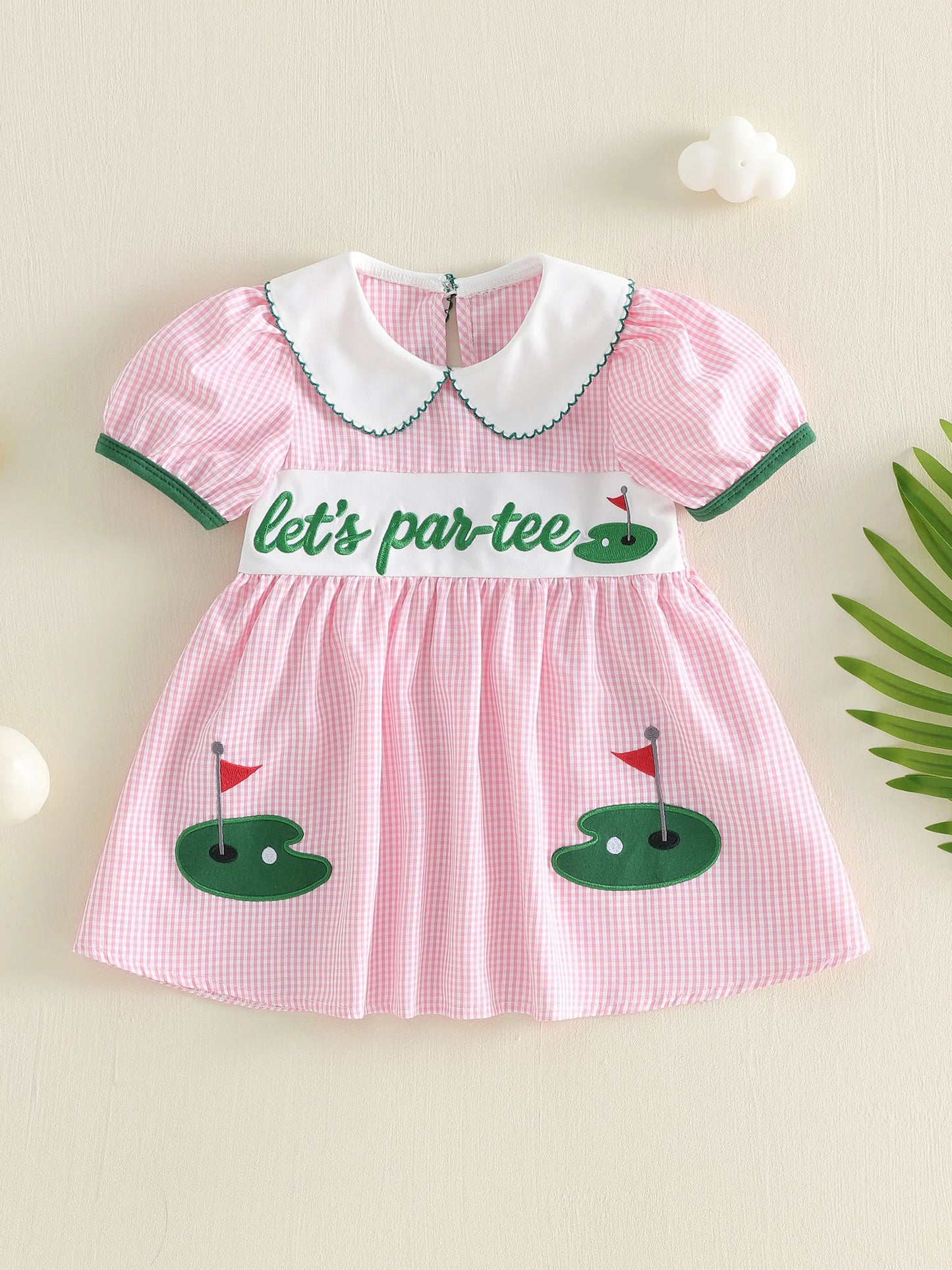Infant Girls Sleeveless Floral Dress With Bowknot Waistband And Ruffles