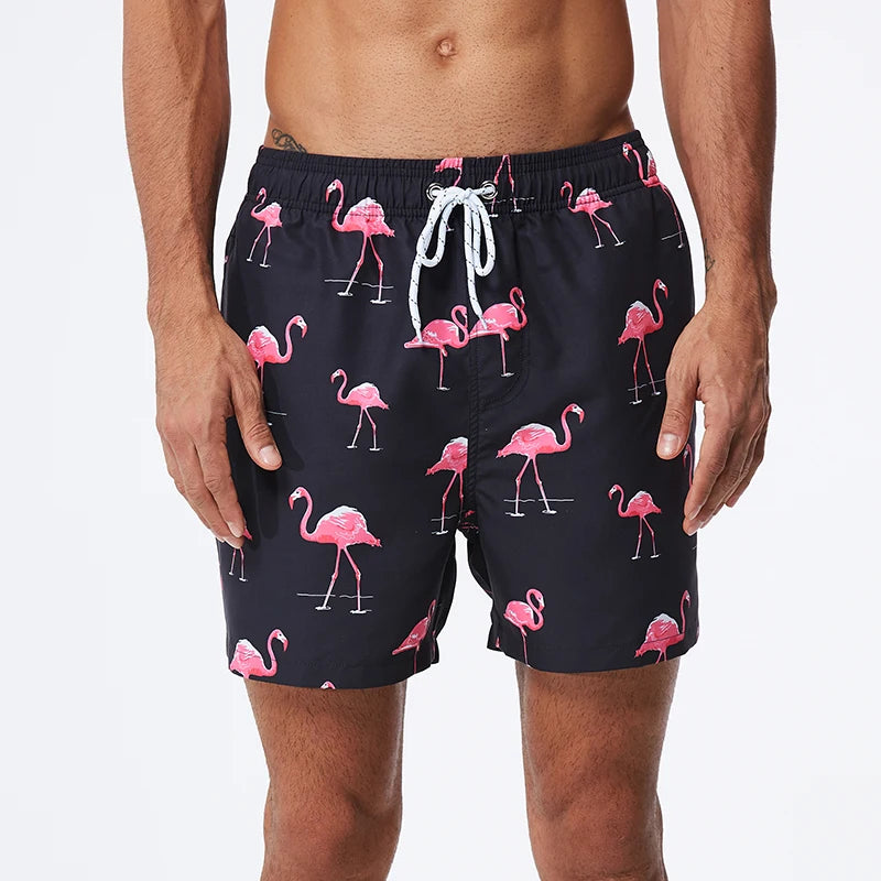 Quick Dry Summer Mens Swim Board Shorts For Beach Trunks