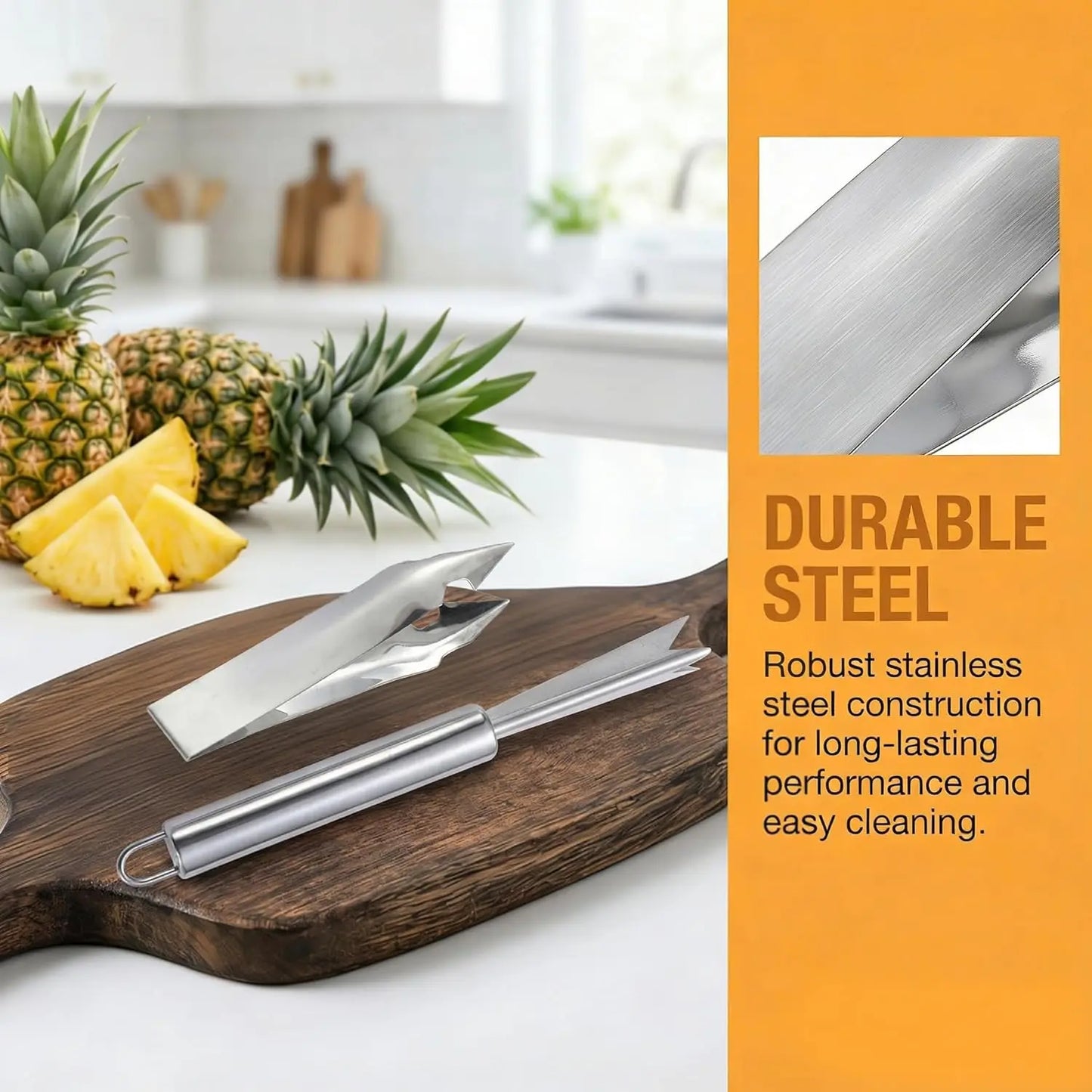 Pineapple Eye Remover Cutter Stainless Steel Kitchen Tool