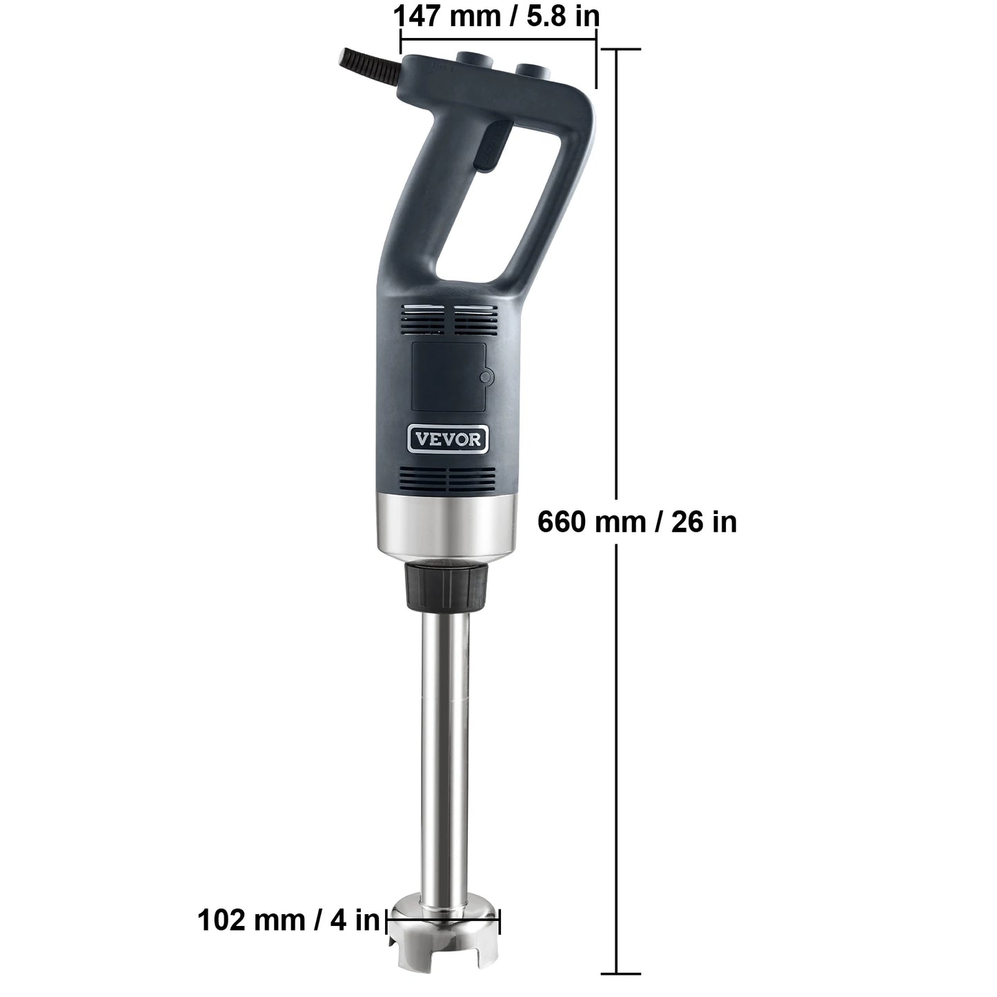 SucceBuy 500W Immersion Blender Heavy Duty Kitchen Stick Mixer