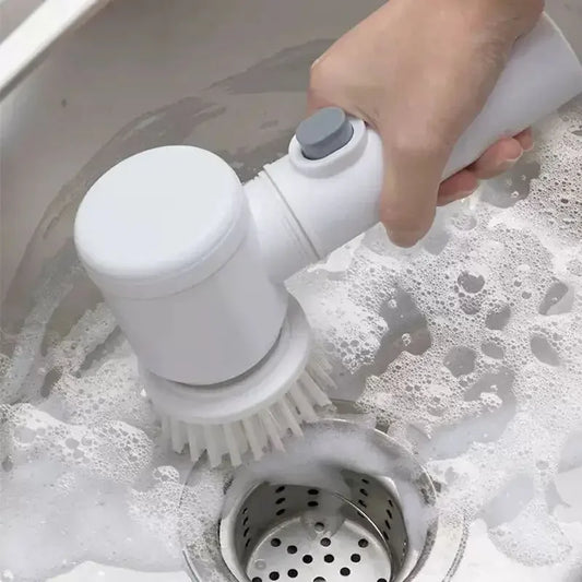 Wireless Handheld Electric Cleaning Brush For Dishes Pots Pans