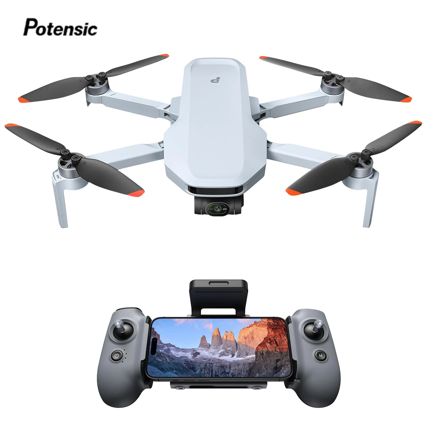 Potensic Atom 2 Drone With 4K HDR Video And 3 Axis Gimbal