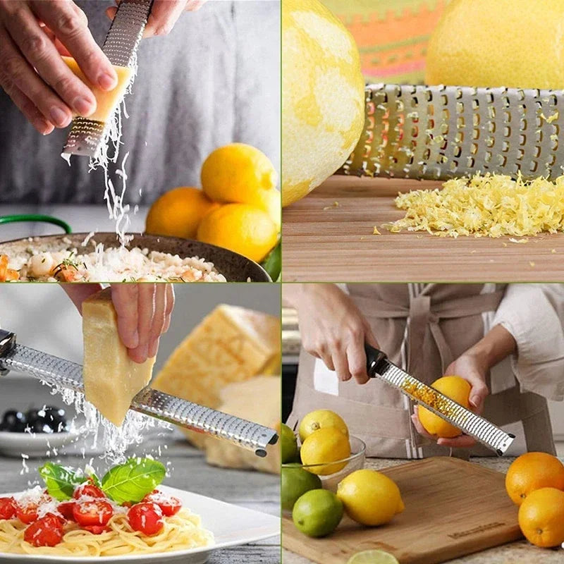 Galavilly Stainless Steel Grater Slicer Zester Cheese Fruit Cutter