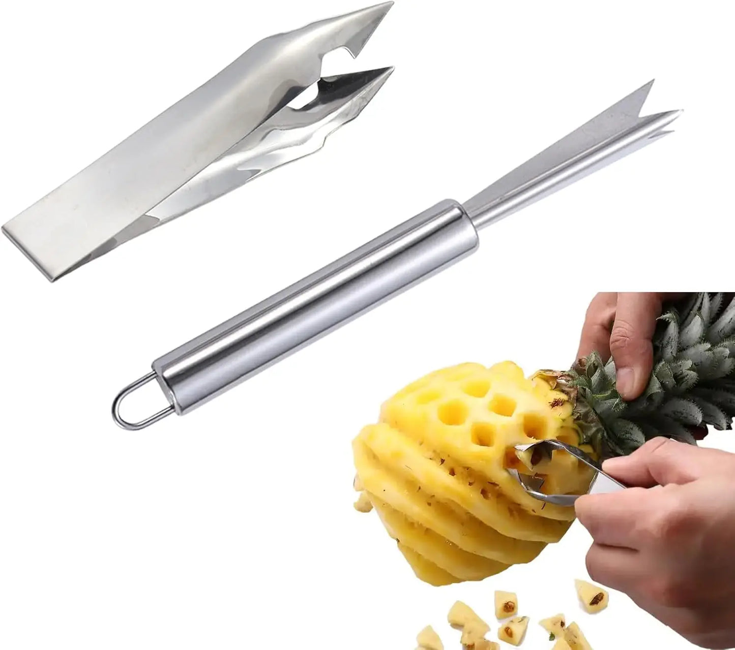 Pineapple Eye Remover Cutter Stainless Steel Kitchen Tool