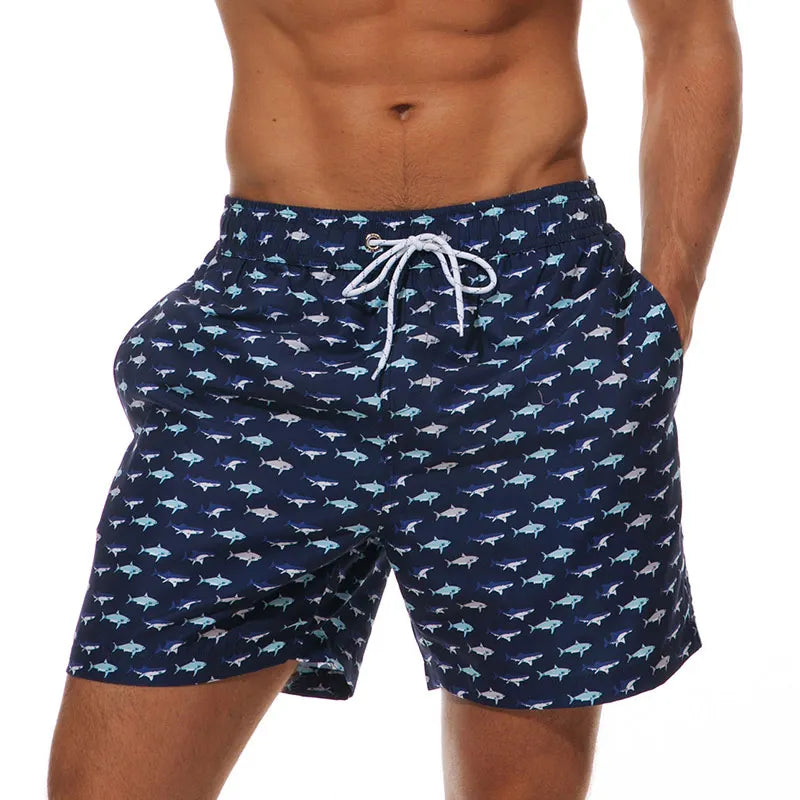 Quick Dry Summer Mens Swim Board Shorts For Beach Trunks
