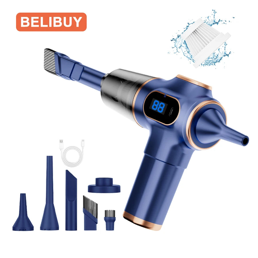 ABS Wireless Car Vacuum Cleaner High Power For Car And Home Cleaning