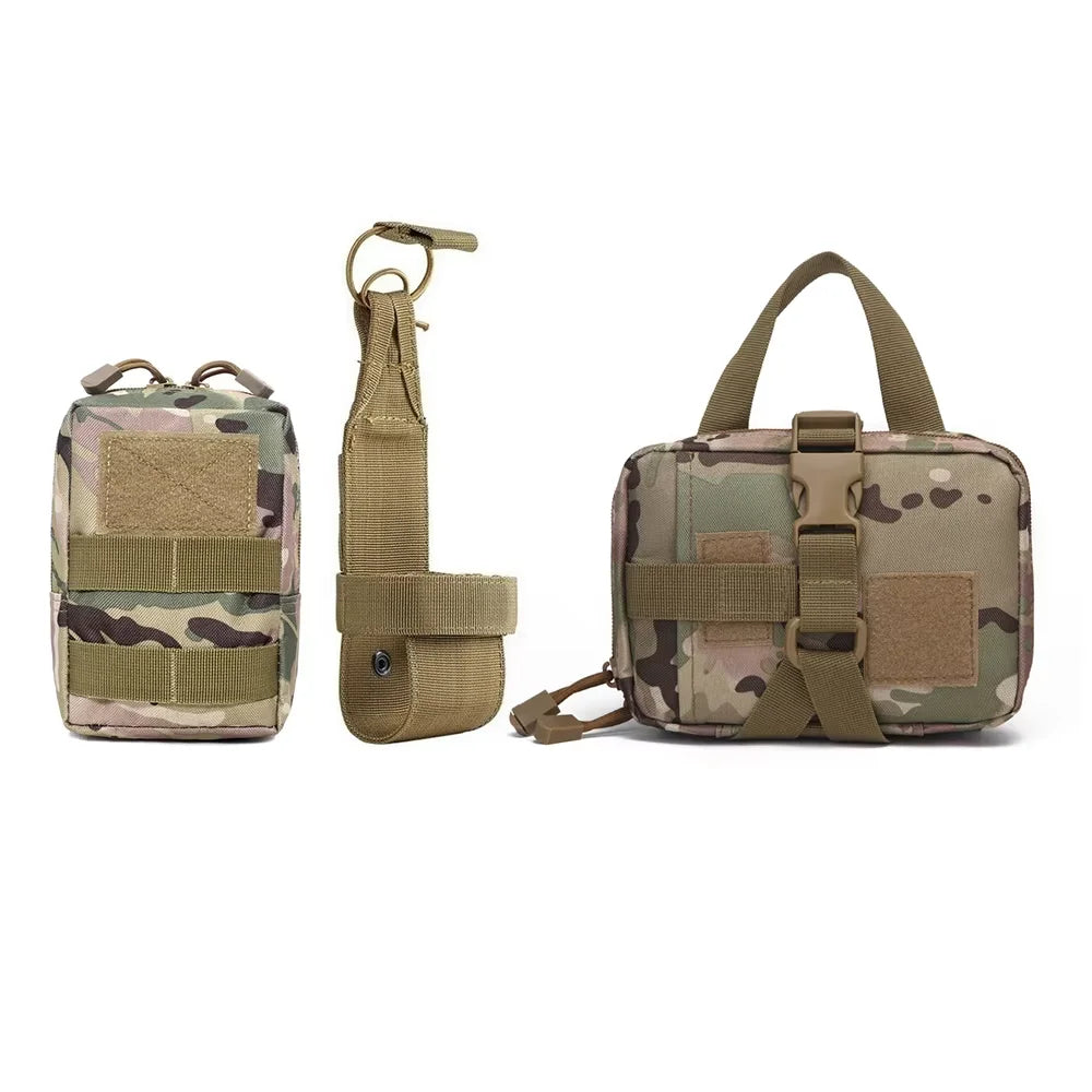 Tactical Dog Molle Bag Set Nylon Training Pouch Accessories