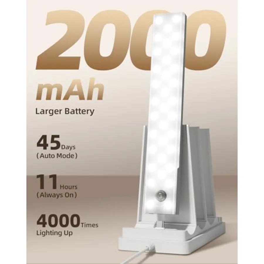 Under Cabinet LED Lighting With Charging Station And Motion Sensor