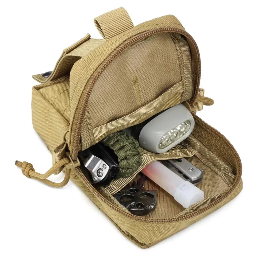 Tactical Dog Molle Bag Set Nylon Training Pouch Accessories