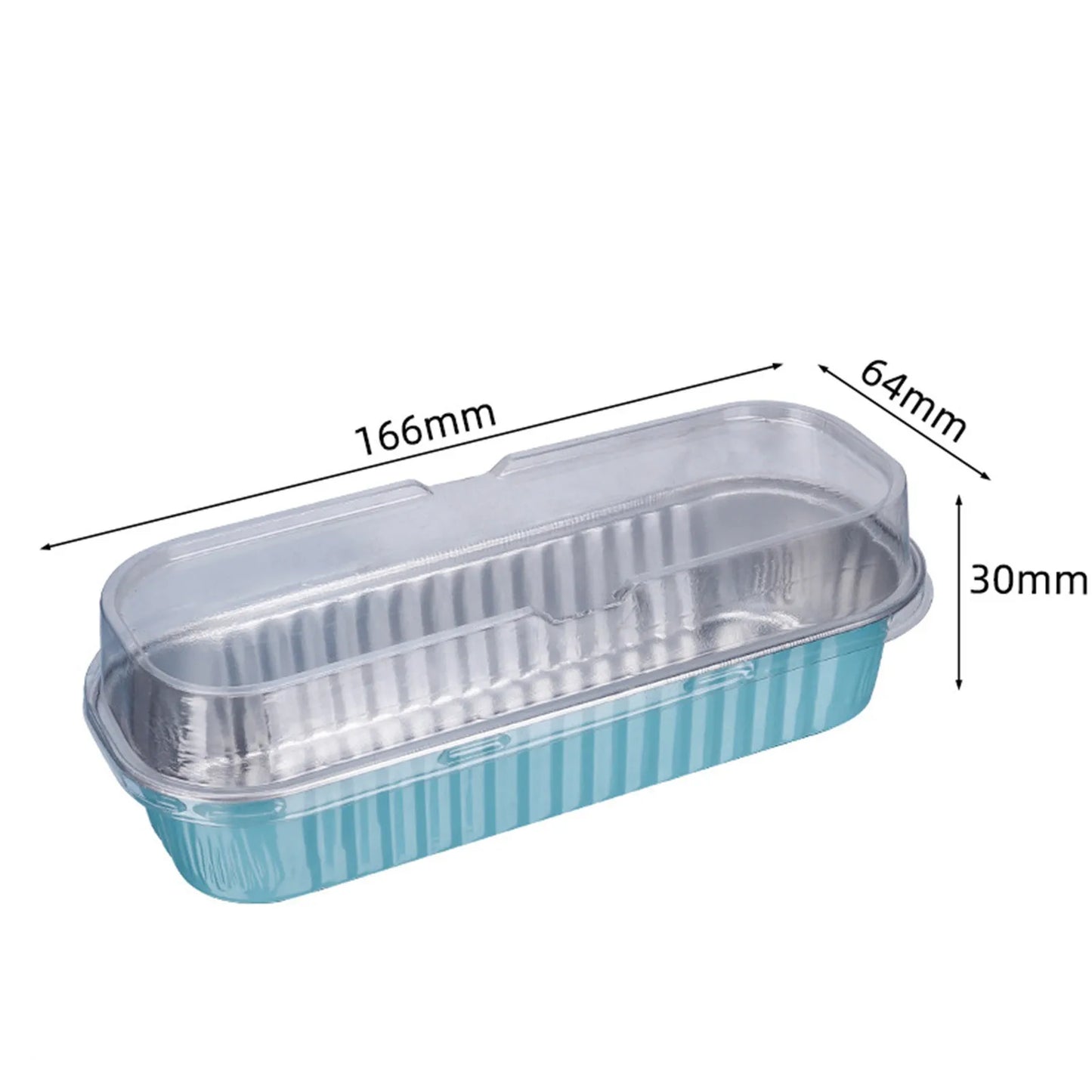 Disposable Mini Loaf Baking Pans Oven Safe Cookware Trays