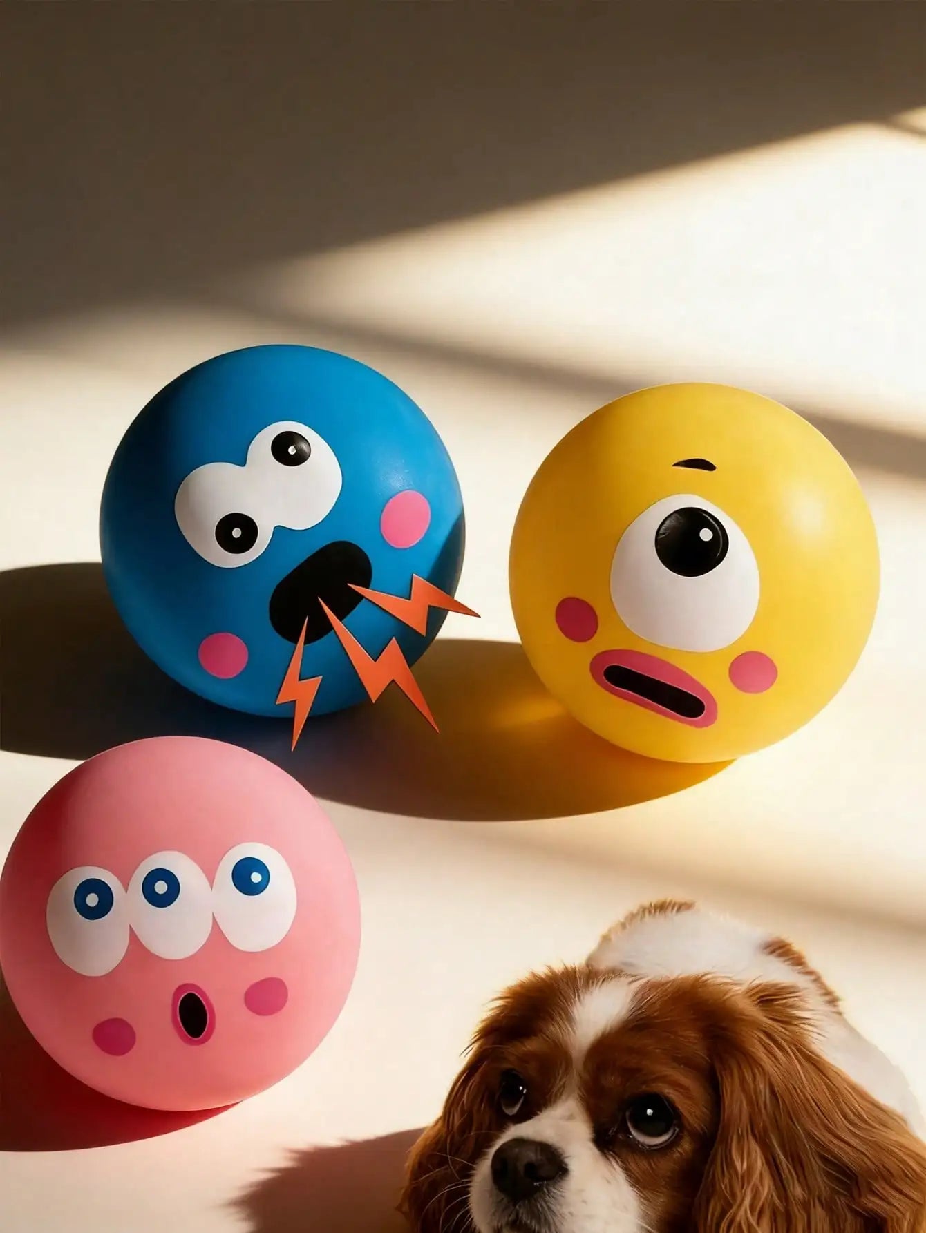 Interactive Squeaky Dog Toy For Dental Cleaning And Training