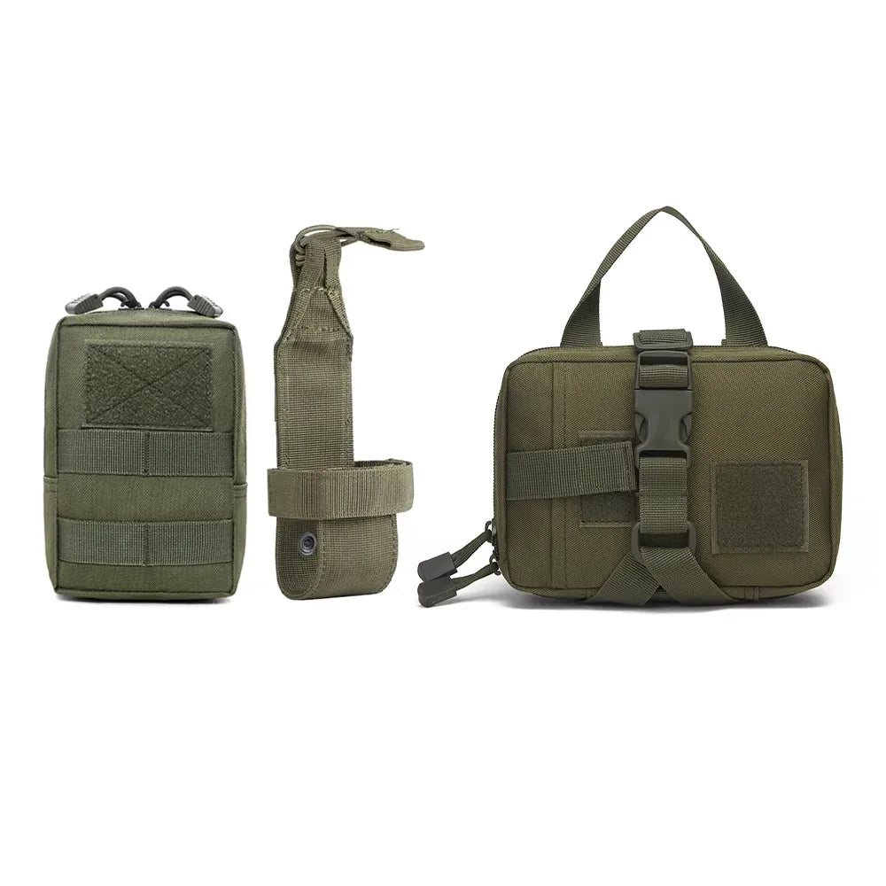 Tactical Dog Molle Bag Set Nylon Training Pouch Accessories